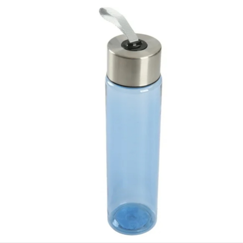 Mainstay-Water Bottle with Lid & Strap 18oz (💙 Blue)